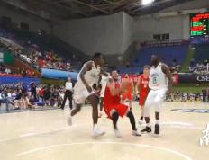 河源WUS国际篮球赛首场，塞内加尔队打败出__68直播体育