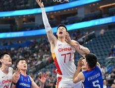 中国男子篮球找回自信，39分大胜蒙古，张镇麟20+11小将崔永熙16+4！- 68直播NBA